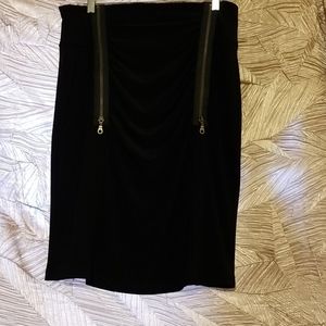 Svetlana  pencil skirt black